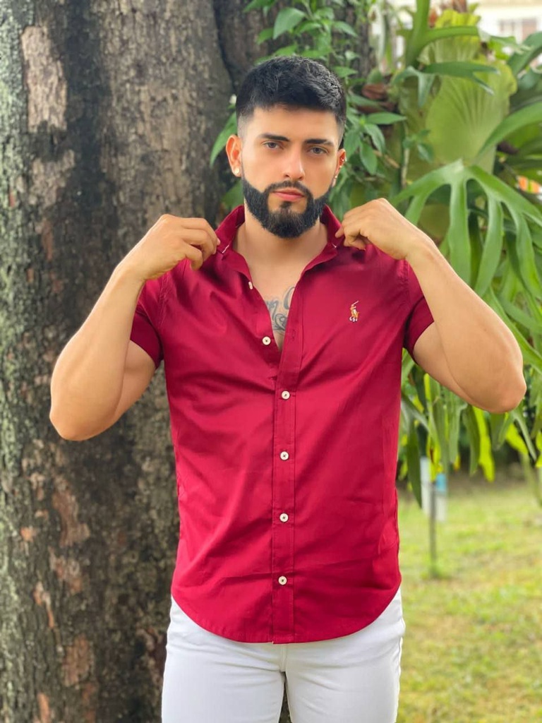  Polo Manga Corta Para Hombre ✨