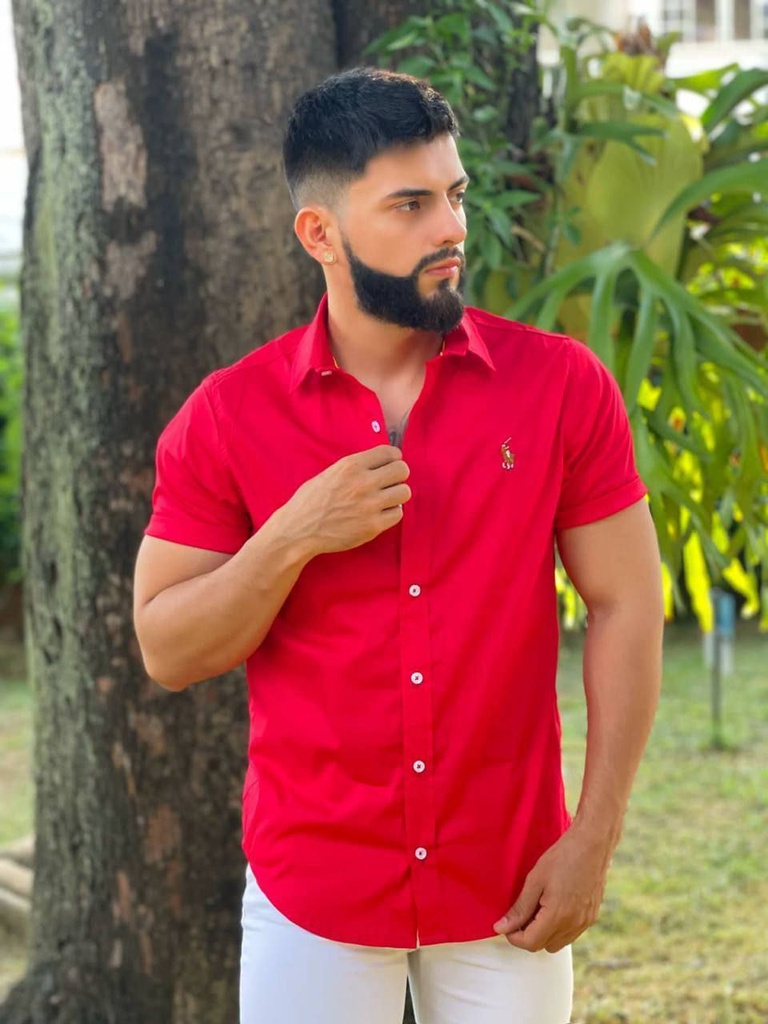  Polo Manga Corta Para Hombre ✨