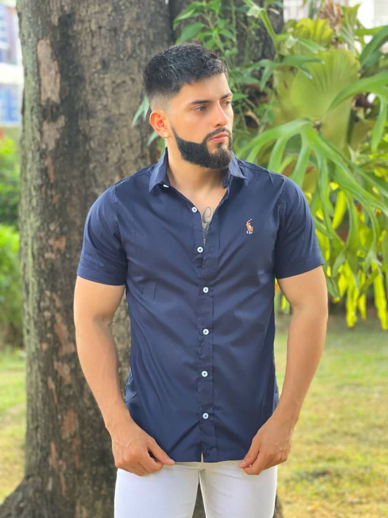  Polo Manga Corta Para Hombre ✨