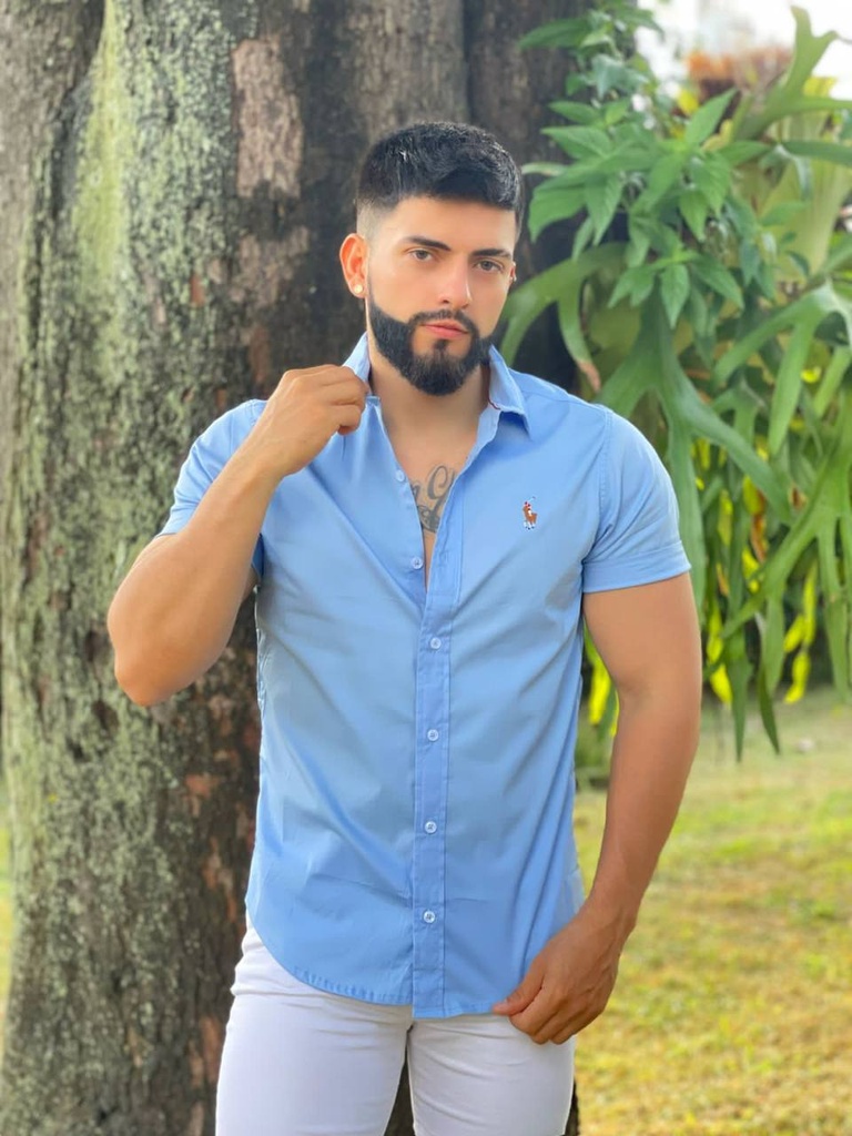  Polo Manga Corta Para Hombre ✨